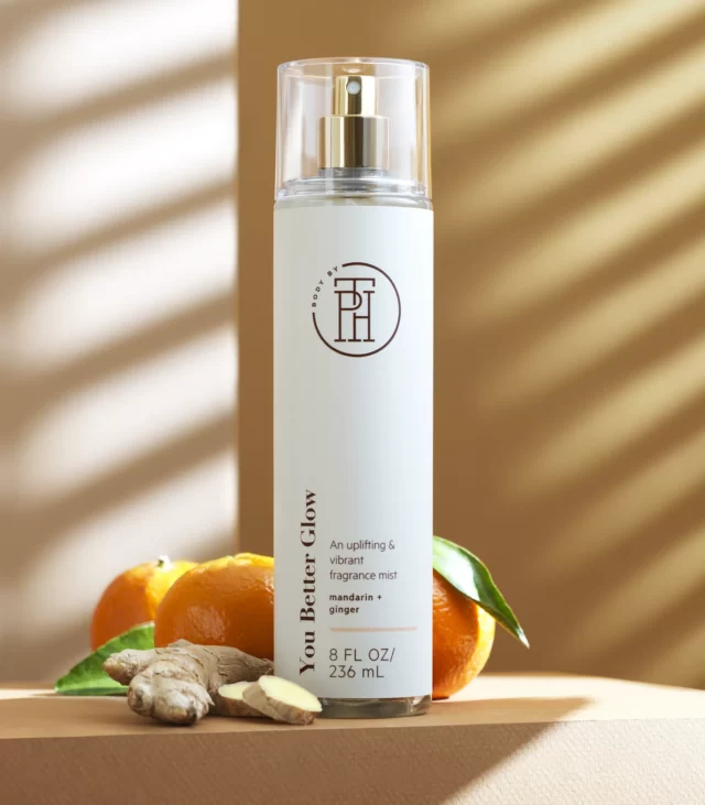 Body by TPH - You Better Glow Fragrance Mist Mandarin + Ginger - Image 2
