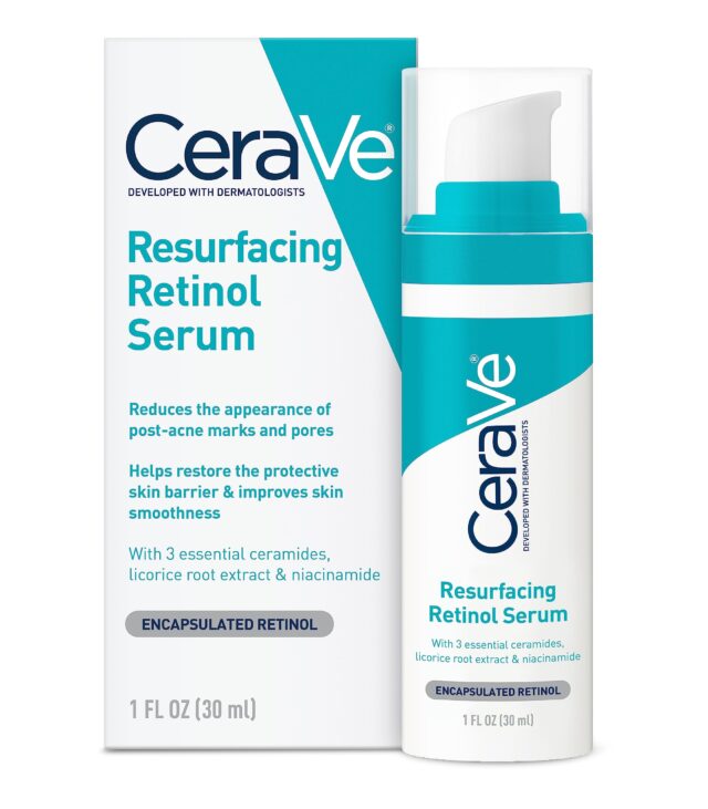CeraVe Retinol Serum for Post-Acne Marks and Skin Texture