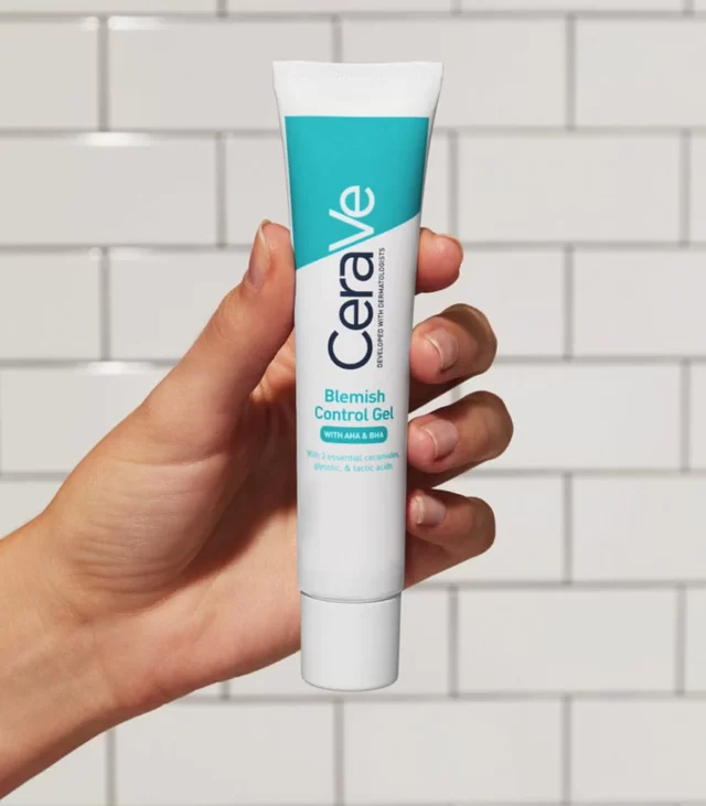 Cerave Lightweight Blemish Control Gel | AHA & BHA Treatment - Image 2
