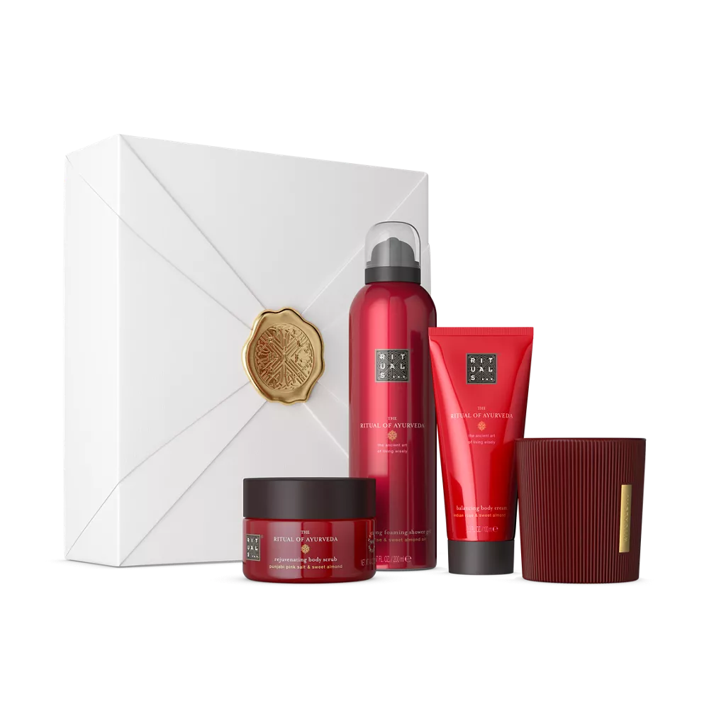 The Ritual of Ayurveda ~ Rebalancing Routine Medium Set