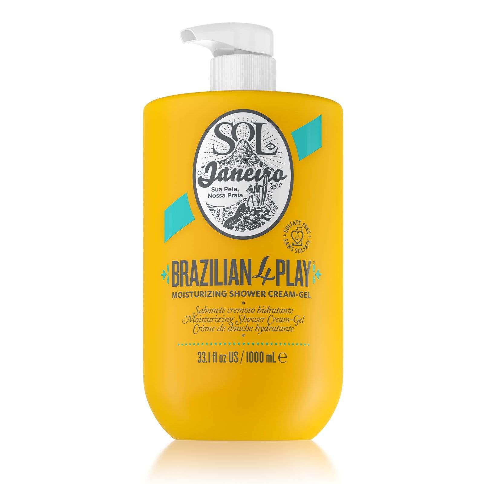 Brazilian 4 Play Moisturizing Shower Cream-Gel