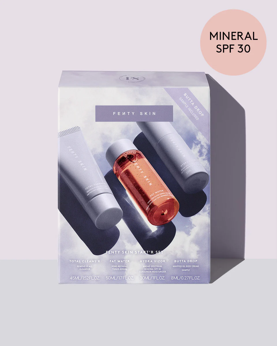 Fenty Skin Starter Pack with mineral Spf 30